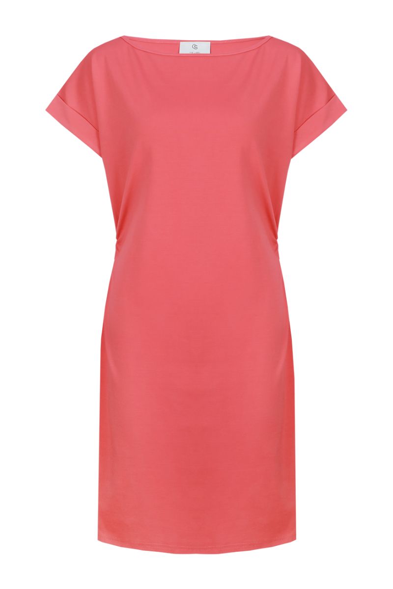 CS The Label Dede Dress Sunkissed Coral